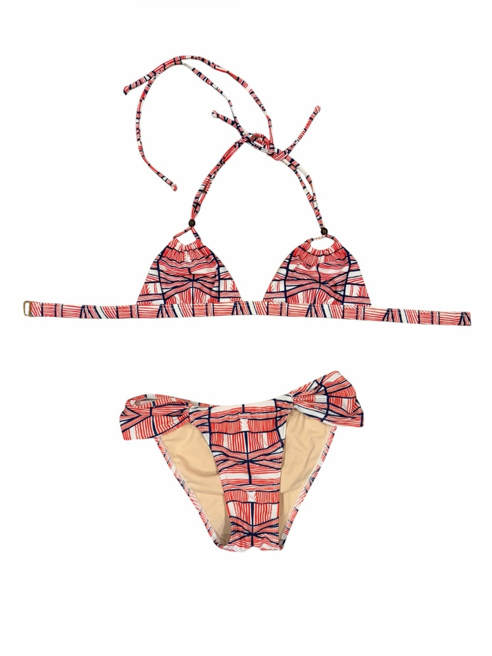 Mara Hoffman Geometric Print Bikini Swimsuit size Small